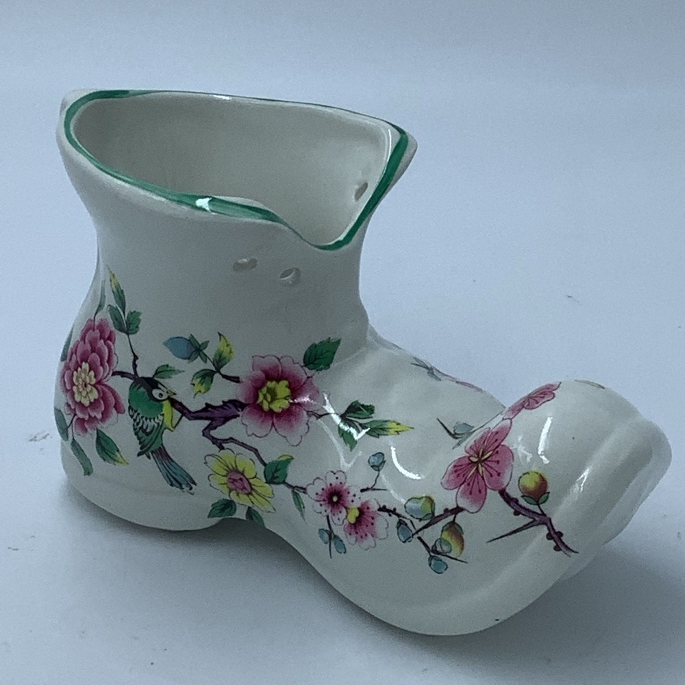 Vintage James Kent LTD England Old Foley Chinese Rose Boot.